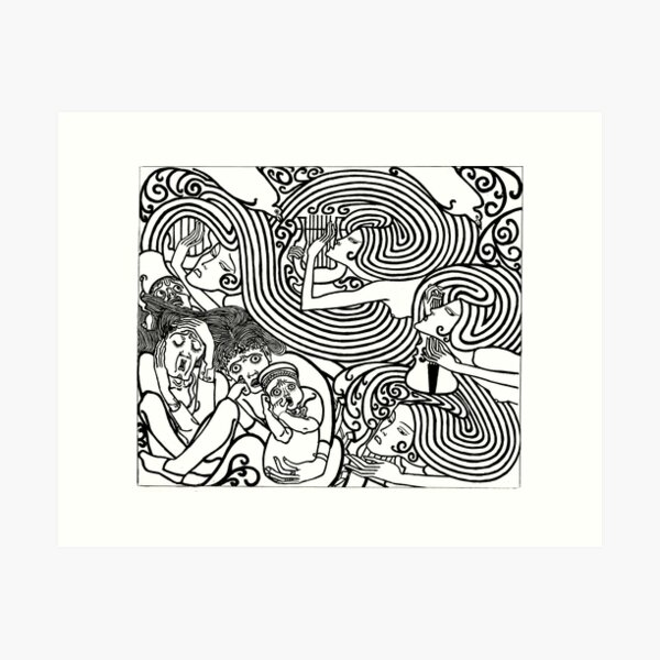 Wagenaar’s ‘The Shipwreck’ Poster by Jan Toorop Art Print