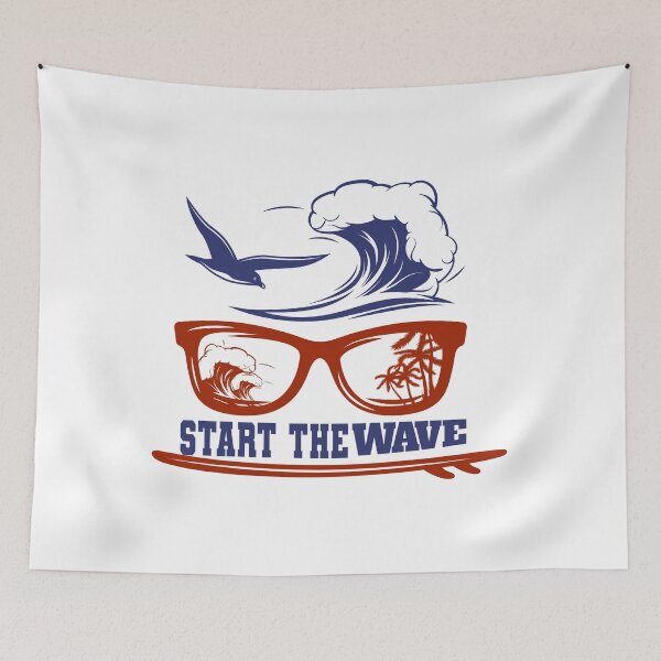 Item preview,  Start The Wave  designed and sold by shinoshop.