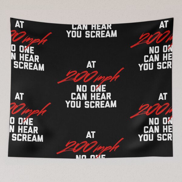 Item preview, At 200mph Nobody Can Hear You Scream designed and sold by Desznr.