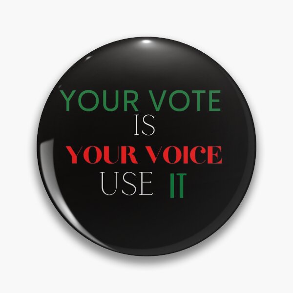Item preview, your vote is your voice use it designed and sold by Yasdey Rojas.