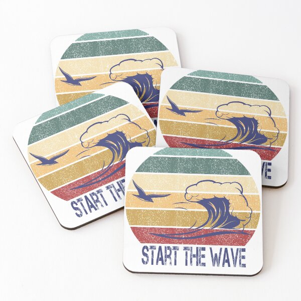 Item preview,  Start The Wave , retro  designed and sold by shinoshop.
