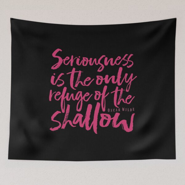Item preview, Seriousness, refuge of the shallow designed and sold by x1brett.