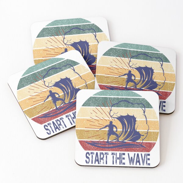 Item preview, Start The Wave , retro  designed and sold by shinoshop.