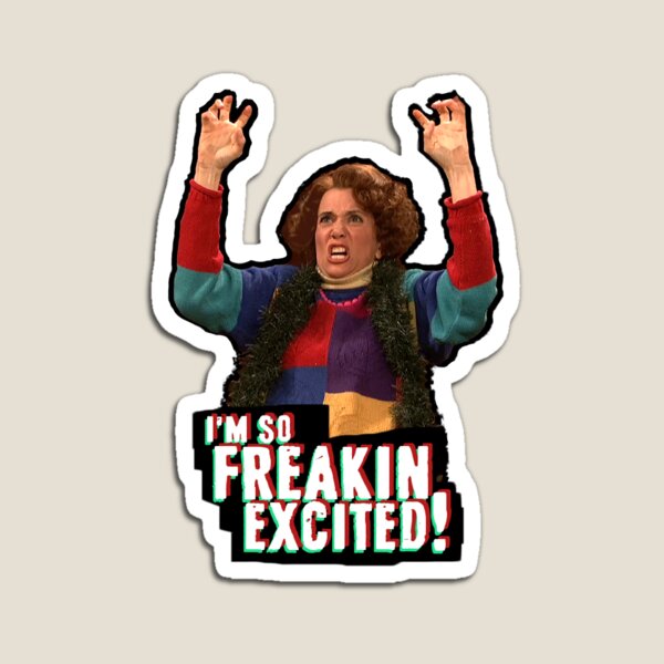 Item preview, Kristen Wiig - So Freakin 'Exited! - Sketch live du samedi soir designed and sold by madradmitchell.