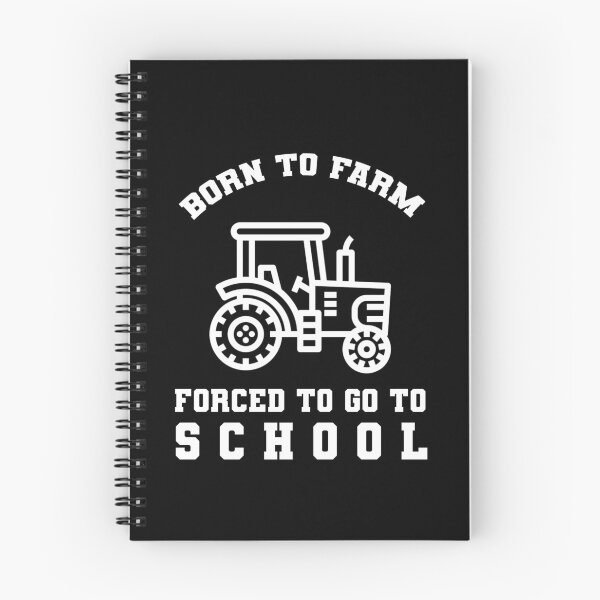 Item preview, Born To Farm Forced To Go To School designed and sold by printrendstore.