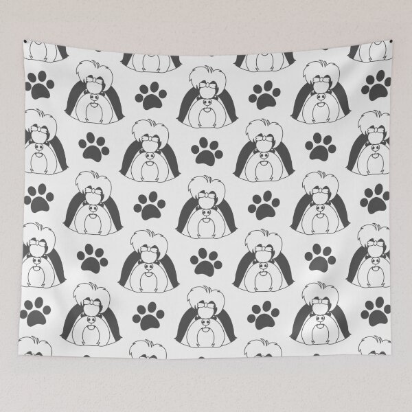 Item preview, Cute Shih Tzu Dog Head designed and sold by Lulupainting.