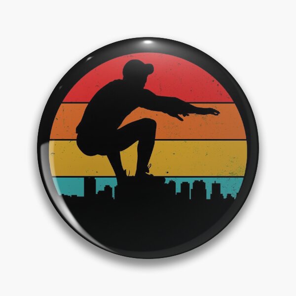 Artikelvorschau, Parkour Freilauf Skyline Vintage entworfen und verkauft von playloud.