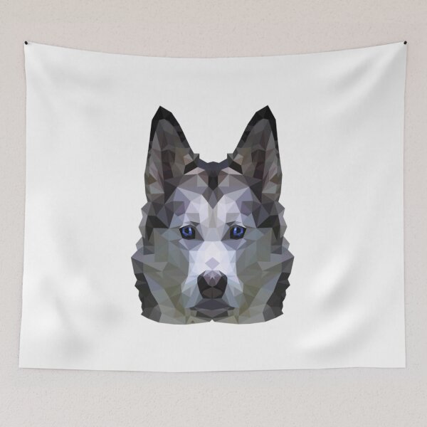 Item preview, Perro husky fresco designed and sold by Wornmiode.