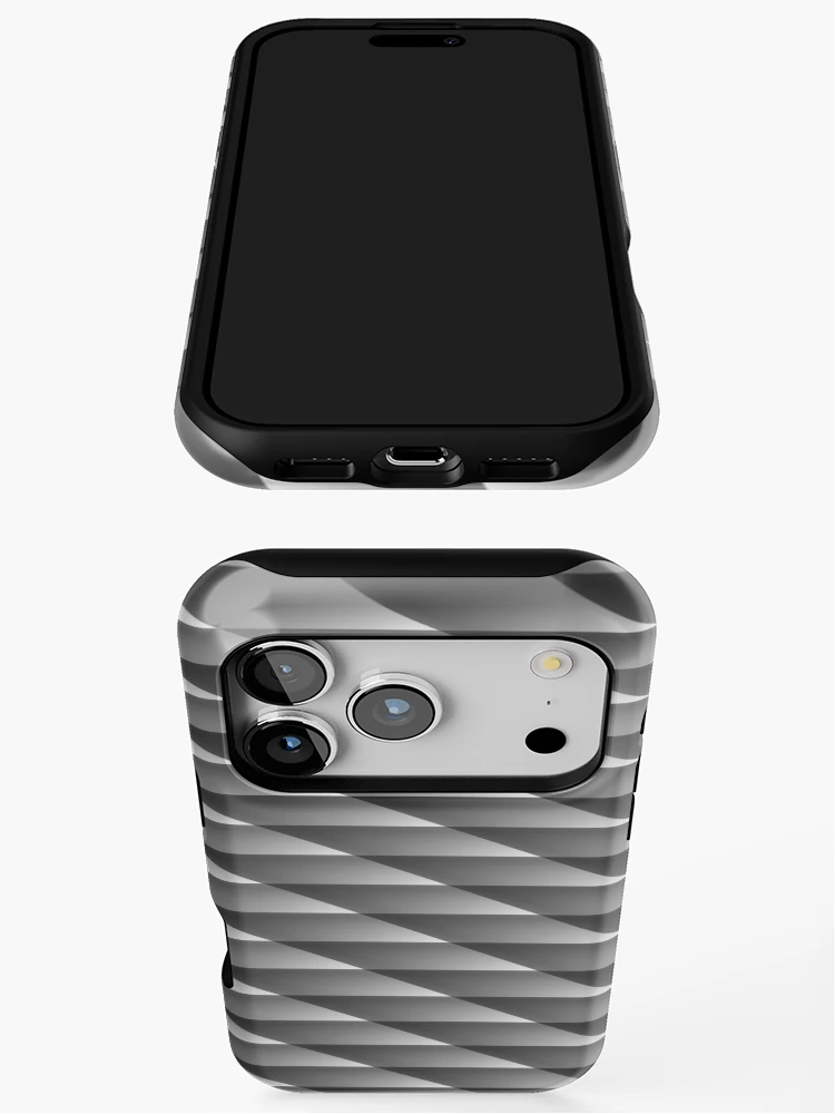 Thumbnail 3 of 4, iPhone Case, Triangular pattern designed and sold by flashcompact.