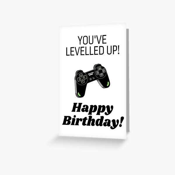 Twizler Carte D'anniversaire Avec Playstation - Carte D'anniversaire Pour Garçon - Carte D'anniversaire Pour Garçon - Carte D'anniversaire Pour Garçon - Carte D'anniversaire Pour Garçon