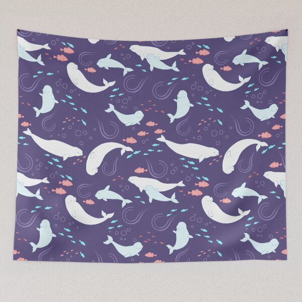 Item preview, Baby Beluga Purple designed and sold by Bethany Gustafson.