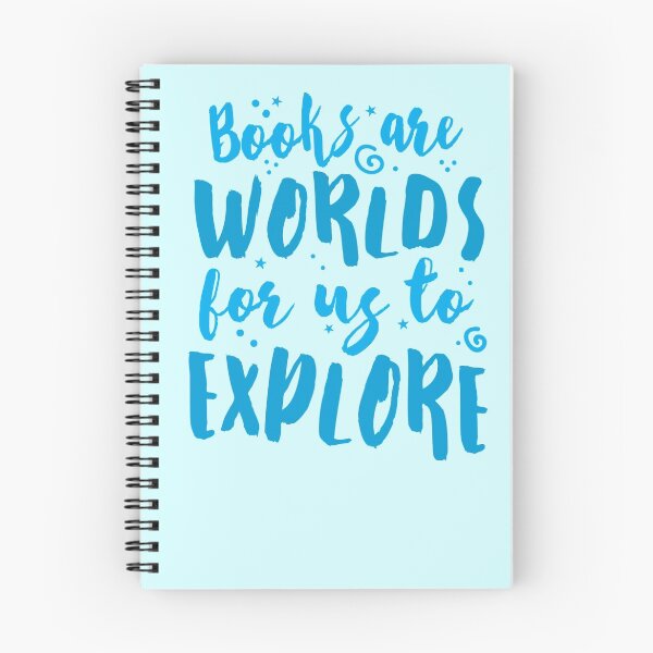 Item preview, Books are worlds for us to EXPLORE designed and sold by jazzydevil.