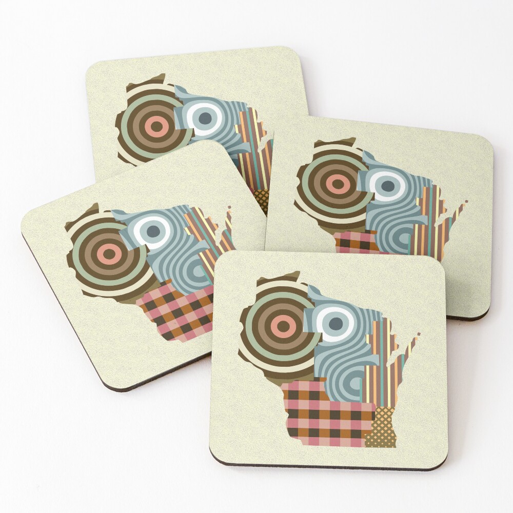 Item preview, Coasters (Set of 4) designed and sold by lanrestudio.