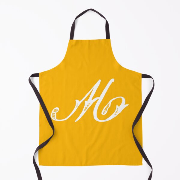 Item preview, Vintage Stylish White Mustard Yellow Monogram M designed and sold by Vintage-TM.