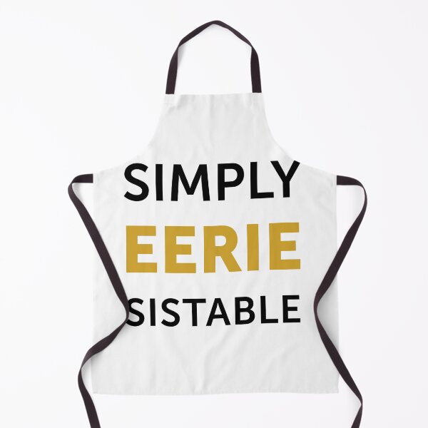 Item preview, halloween Pun - simply errie sistable designed and sold by getyourvibeon.