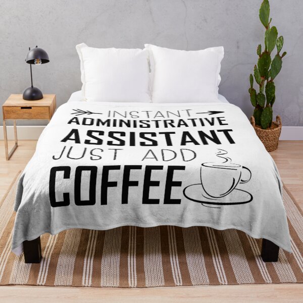 Item preview, Instant Administrative Assistant Just Add Coffee T-shirt  designed and sold by ZANKELLO.