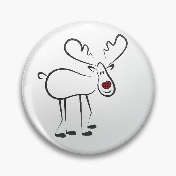 Item preview, Funny Reindeer Merry Christmas designed and sold by env1nada.