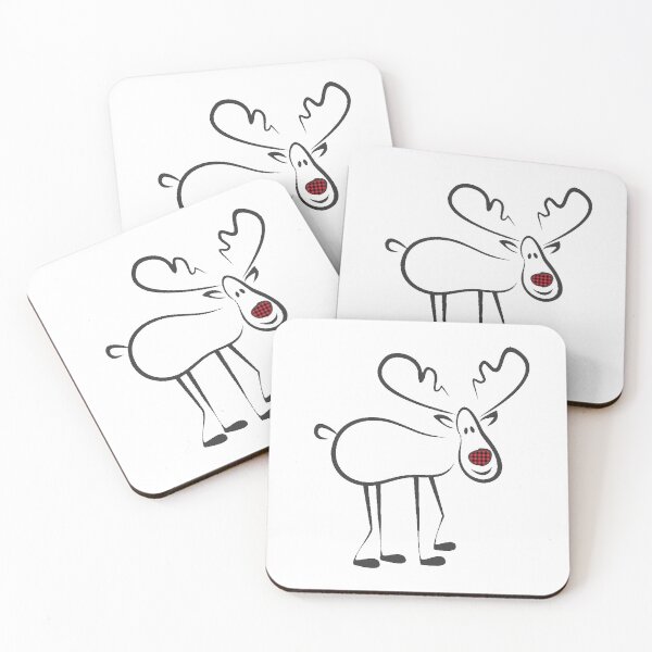 Item preview, Funny Reindeer Merry Christmas designed and sold by env1nada.