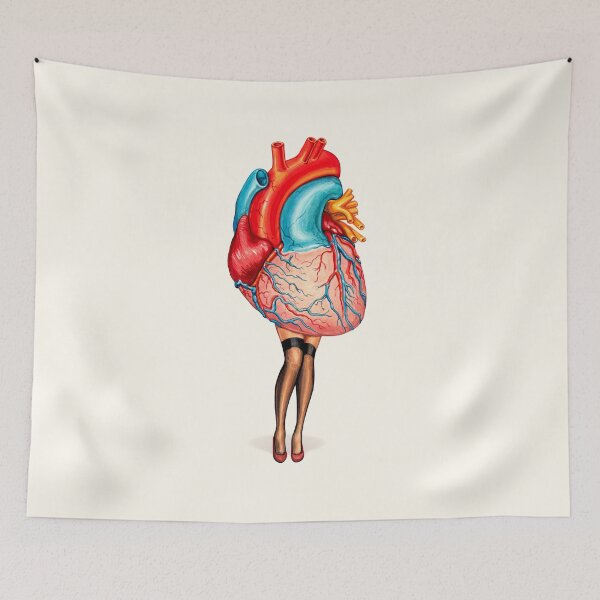 Item preview, Heart Pin-Up designed and sold by Kelly  Gilleran.