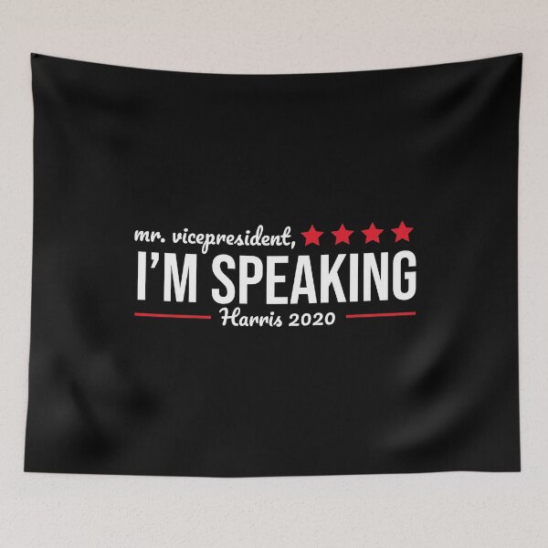 Item preview, I Am Speaking Kamala Harris 2020 designed and sold by tinypurpleland.