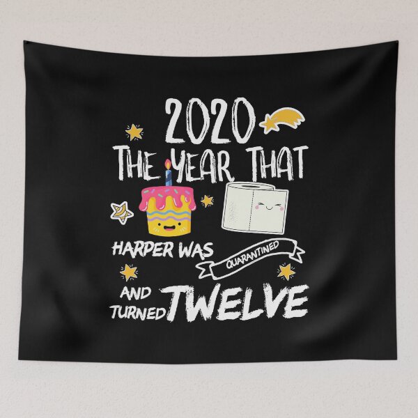 Item preview, 12th Birthday Personalized 12 Years old Gift Harper Quarantine Cake Funny Quote Kawaii  designed and sold by Akmloza.