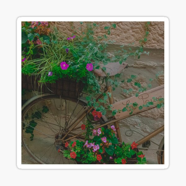 Plantes à vélo Sticker