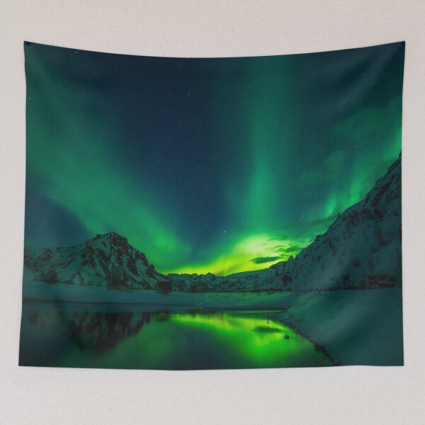 Item preview, Iceland aurora borealis northern lights designed and sold by nature scenerys.