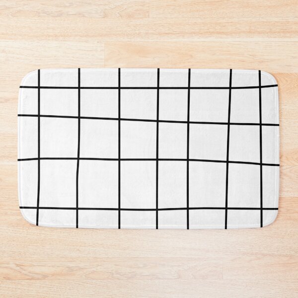 Item preview, Wonky grid black lines designed and sold by TheLemonBox.