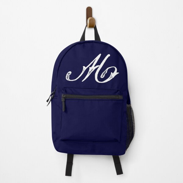 Item preview, Vintage Stylish White Navy Blue Monogram Letter M designed and sold by Vintage-TM.