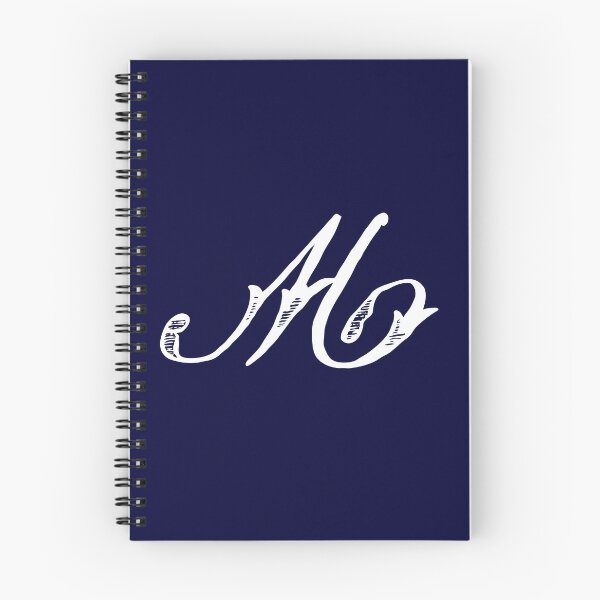 Item preview, Vintage Stylish White Navy Blue Monogram Letter M designed and sold by Vintage-TM.