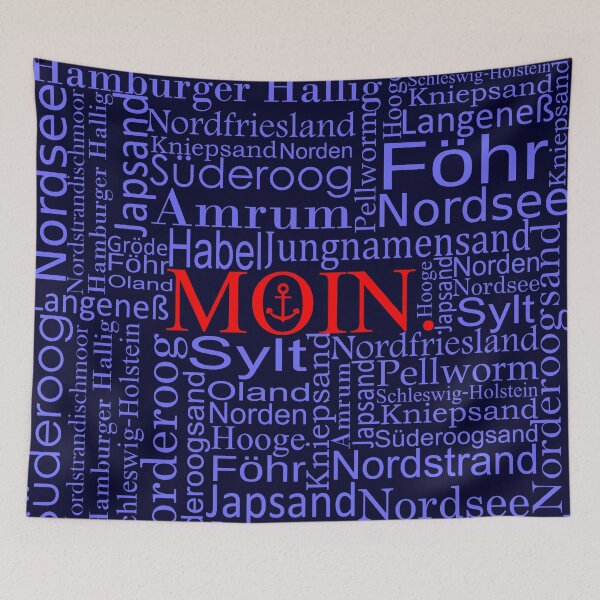 Item preview, Word cloud Moin designed and sold by ChrissiCreation.