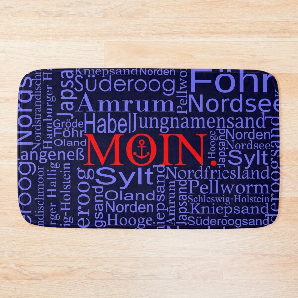 Item preview, Word cloud Moin designed and sold by ChrissiCreation.
