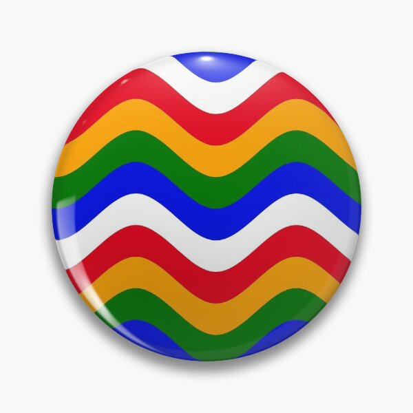Item preview, Flag Colour Wave Abstract Vector design designed and sold by Mehul Shingala.