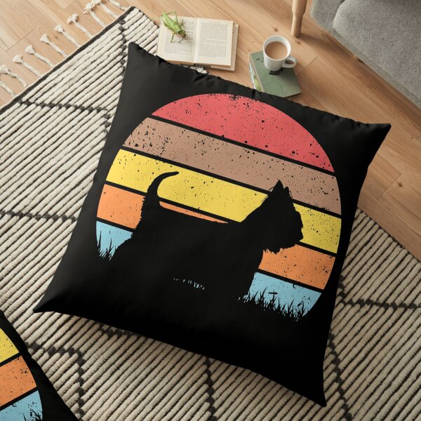Australian Silky Terrier Floor Pillow