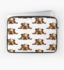 Englische Bulldogge - faules Tier Laptoptasche