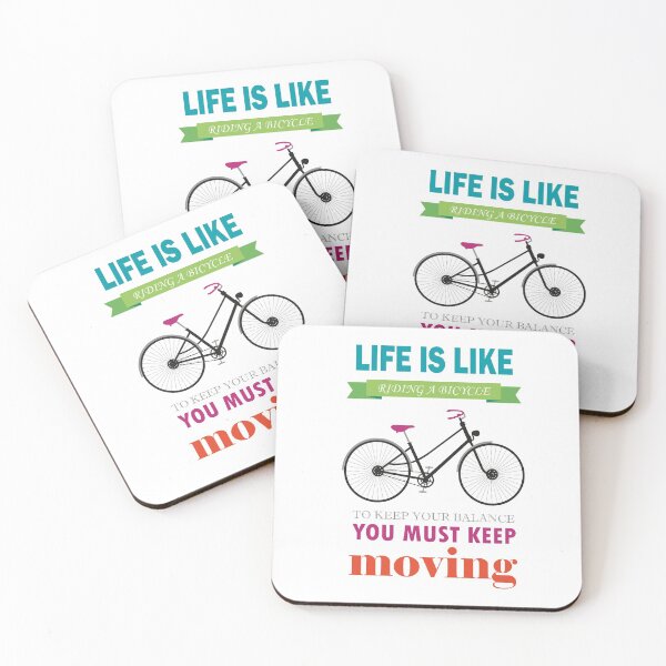 Item preview, life is like riding a bicycle designed and sold by thelake-goose.