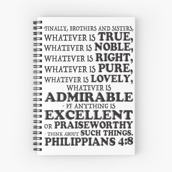 Item preview, Philippians 4:8 Think About Such Things designed and sold by plushism.