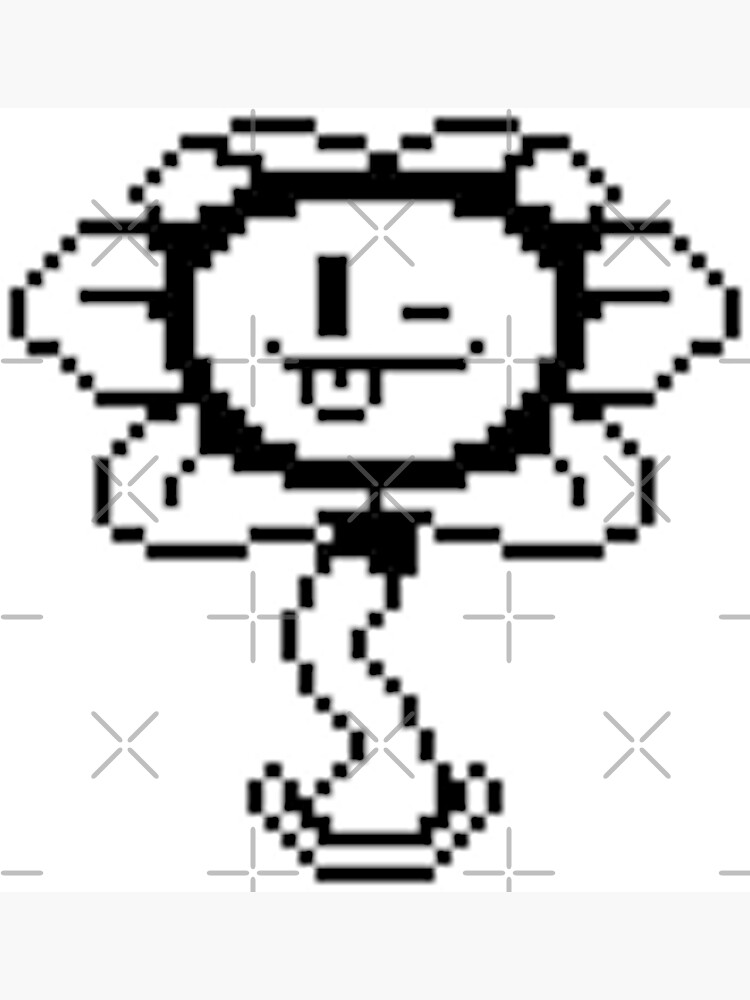 Undertale - Flowey good and evil - Undertale - Magnet