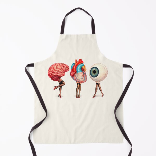 Item preview, Heart, Brain, Eyeball Pin-Ups designed and sold by Kelly Gilleran.