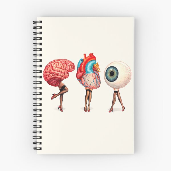 Item preview, Heart, Brain, Eyeball Pin-Ups designed and sold by Kelly  Gilleran.
