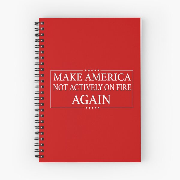 Item preview, make america not actively on fire again designed and sold by cameronbaba.