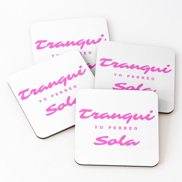 Item preview, Tranqui Yo Perreo Sola designed and sold by blazikin.