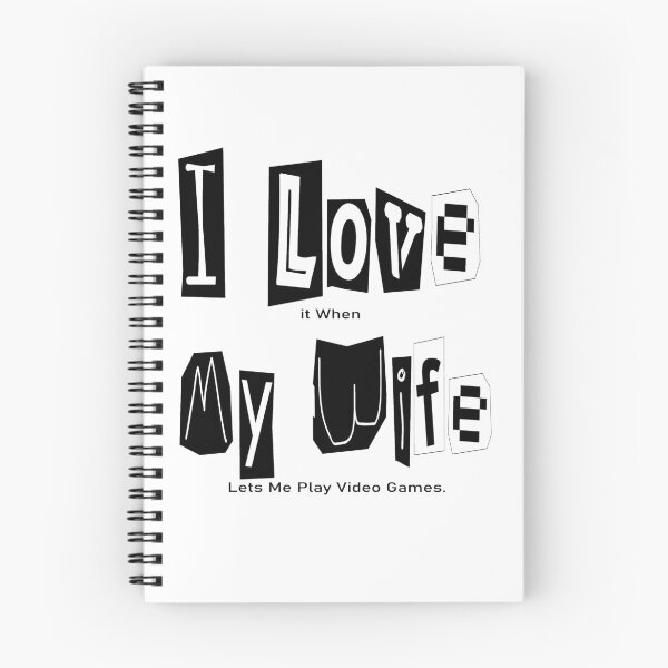 Item preview, Me encanta cuando mi esposa me deja jugar videojuegos. designed and sold by GoatskipShop.