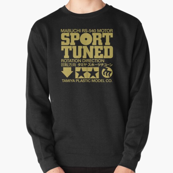 Tamiya Sport Tuned Motor Label Pullover Sweatshirt