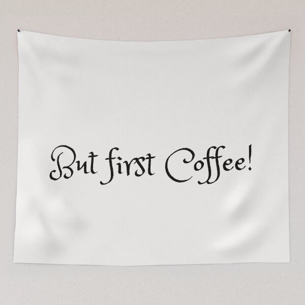 Item preview, Funny coffee quotes designed and sold by OneTimeEngineer.