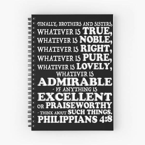 Item preview, Philippians 4:8 Think About Such Things designed and sold by plushism.