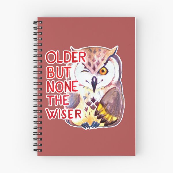 Item preview, Older but None the Wiser designed and sold by NatRowland Art.