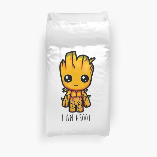 I Am Groot - Guardians Of The Galaxy Duvet Cover