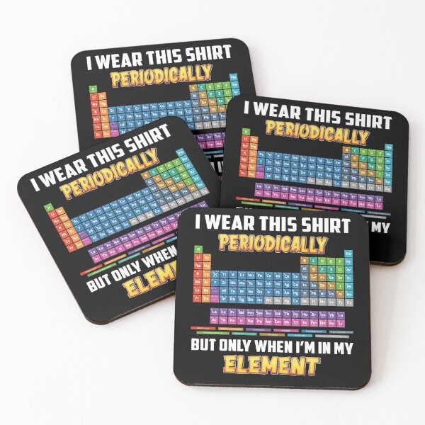 Item preview, I Wear This Shirt Periodically Funny Science Lover Sarcasm Chemistry Periodic Table Science designed and sold by Md. Manjur Ahamed.