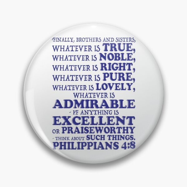 Item preview, Philippians 4:8 Think About Such Things designed and sold by plushism.
